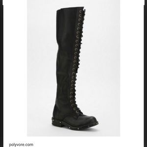 Looking for size 8 black jeffrey campbell!